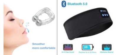 Thin Soft Elastic Wireless Bluetooth Sleeping Headband