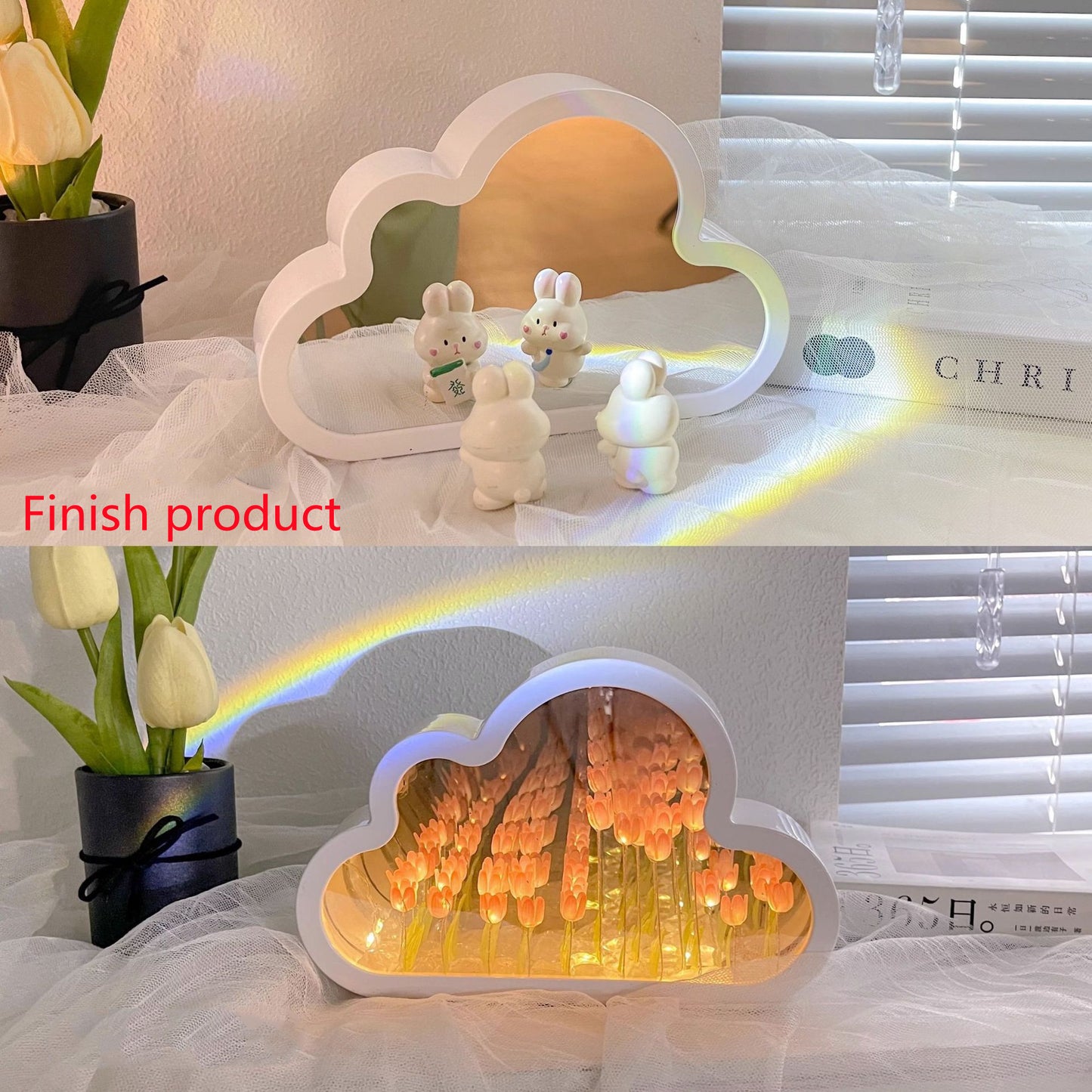 LED Tulip Night Lamp