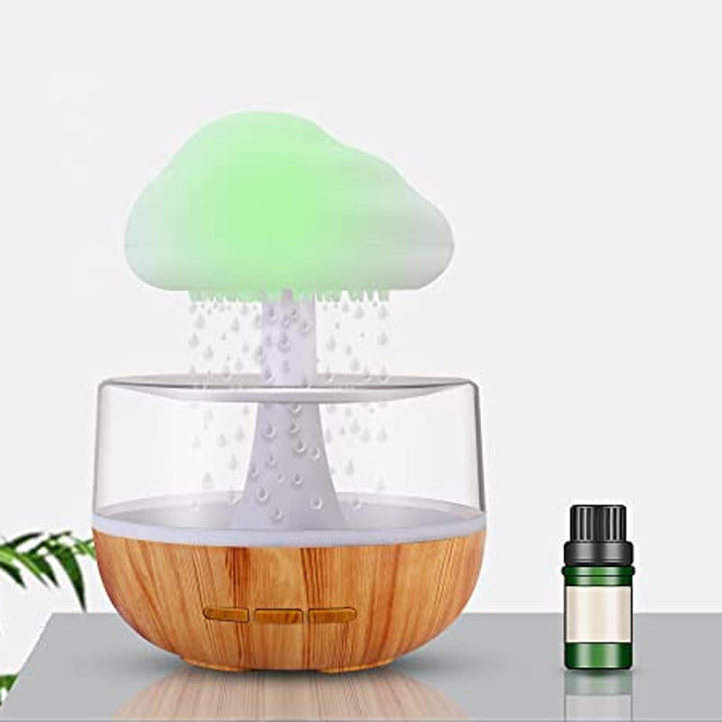 2-in-1 LED Desk Humidifier + Lamp with Essential Oil Diffusion